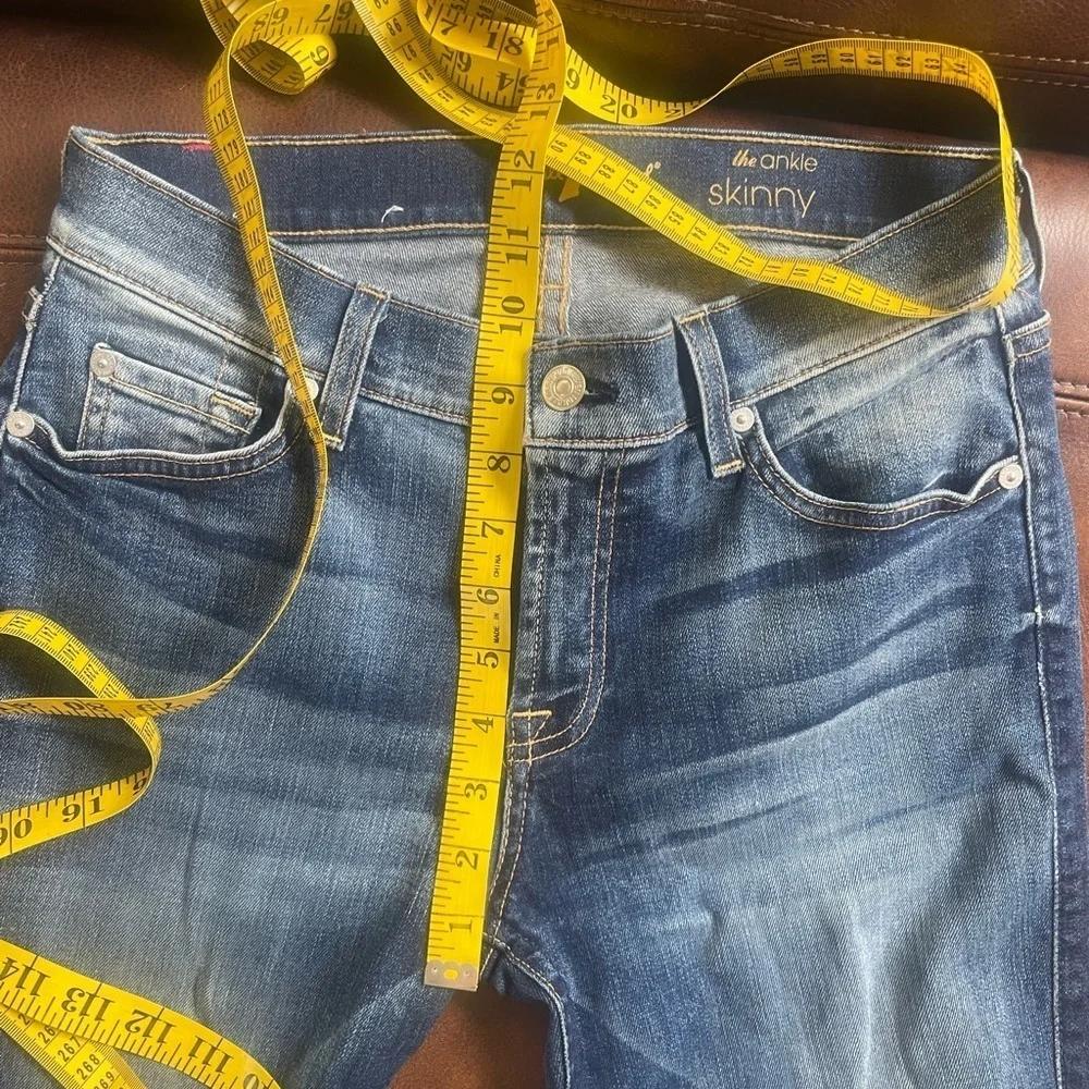 7 For All Mankind Skinny Denim - Picture 7 of 7